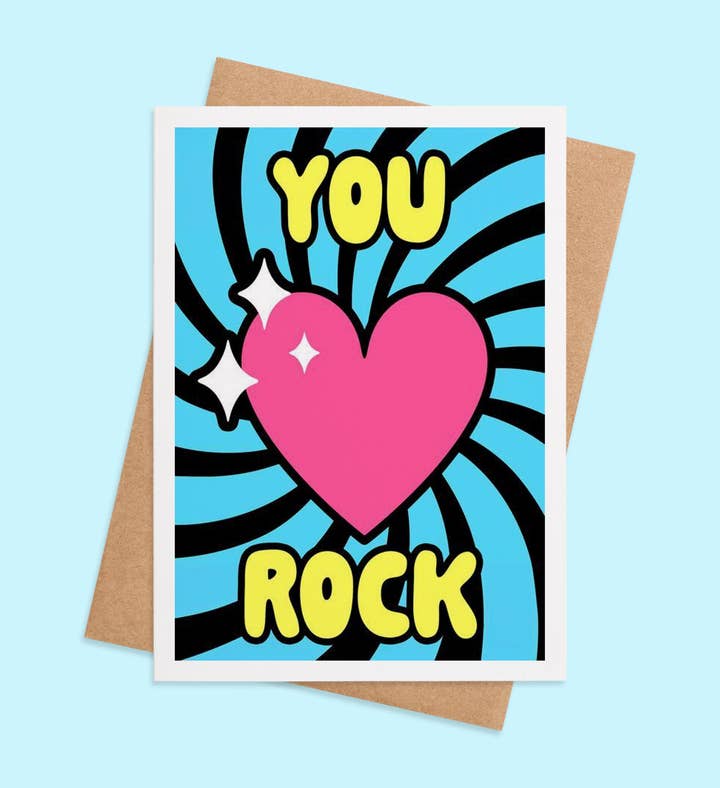 Heartfelt Rockstars Encouragement Greeting Card Image