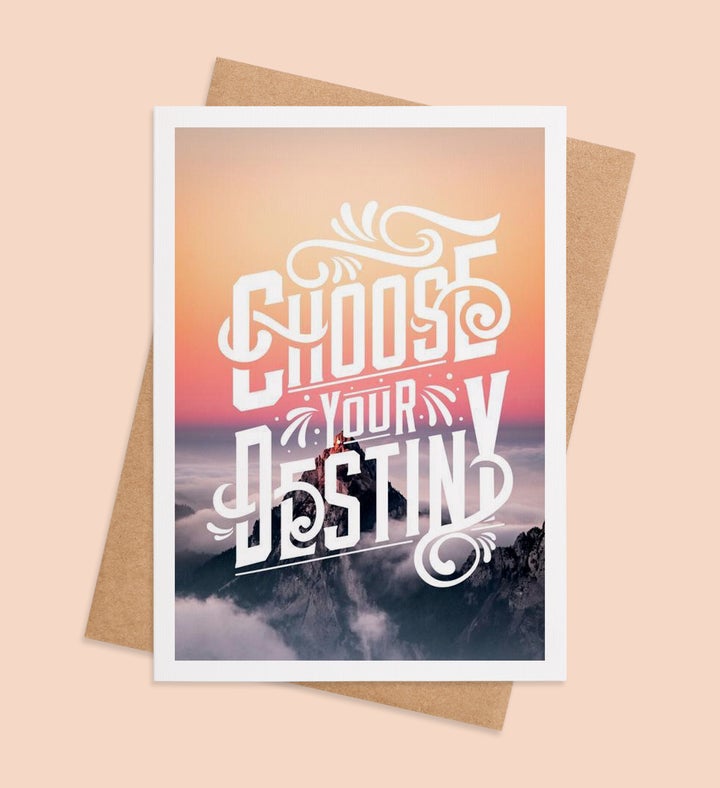 Summit Your Spirit Encouragement Greeting Card
