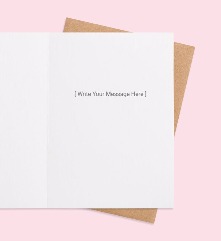 Heartfelt Assertion Encouragement Greeting Card Inside view