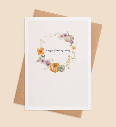 Harvest Of Gratitude Thanksgiving Greeting Card