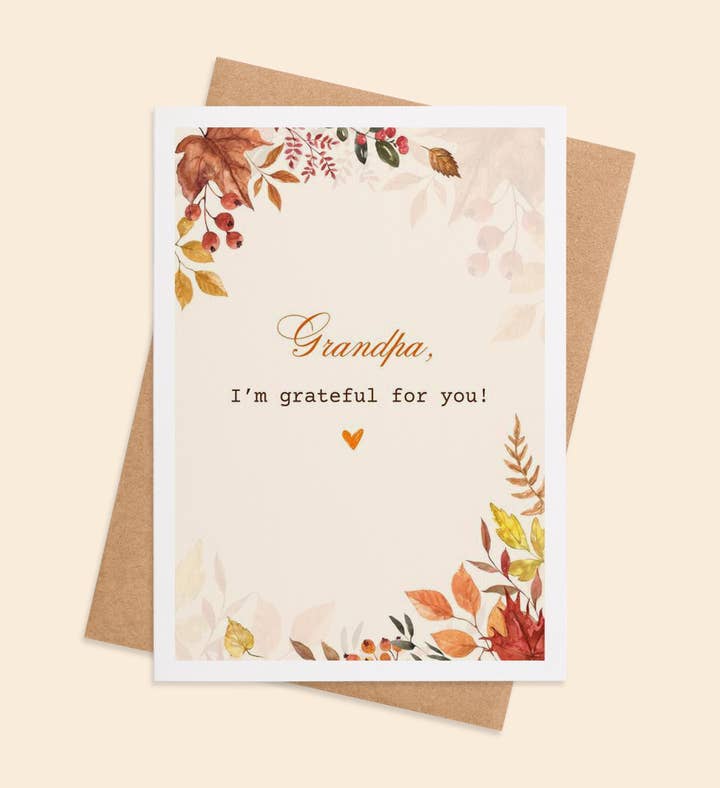 Grateful Hearts For Grandpa Image