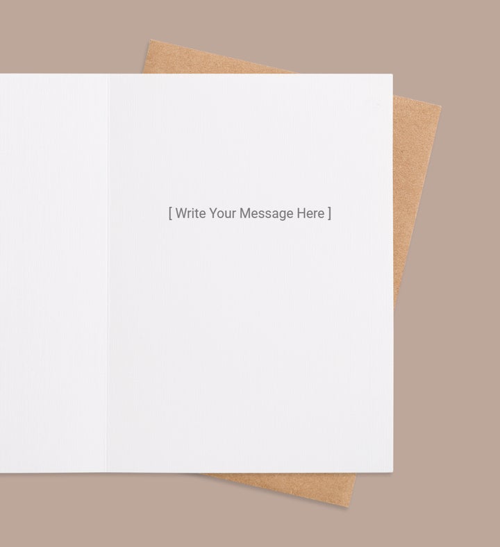 Harvest Joy Thanksgiving Greeting Card Inside view