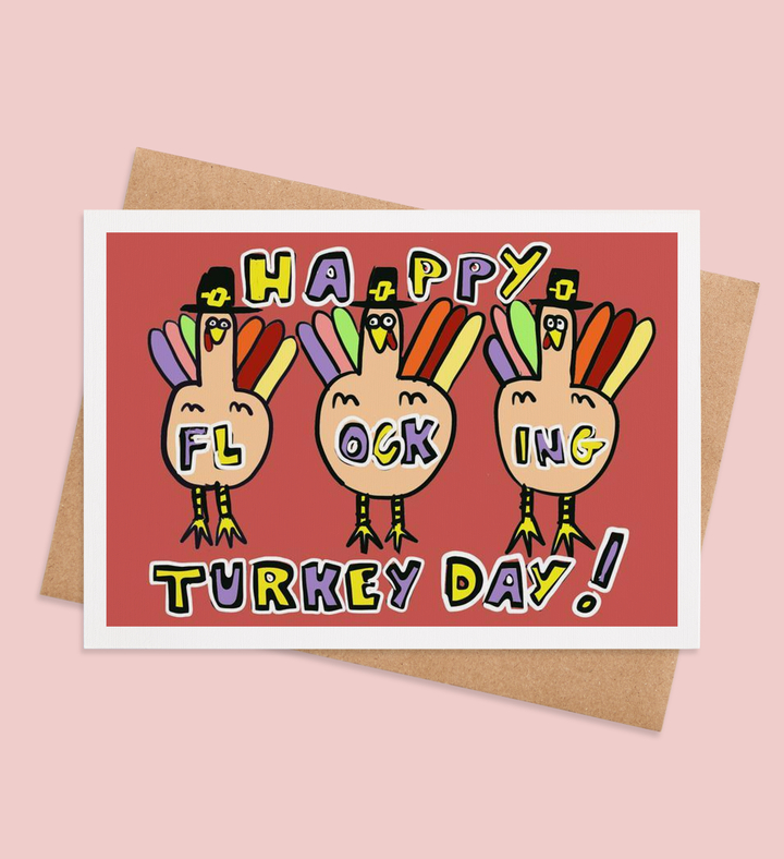 Gobble Squad Celebration Greeting Card