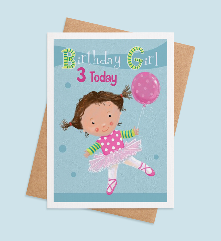 Twinkle Toes Birthday Bliss Greeting Card