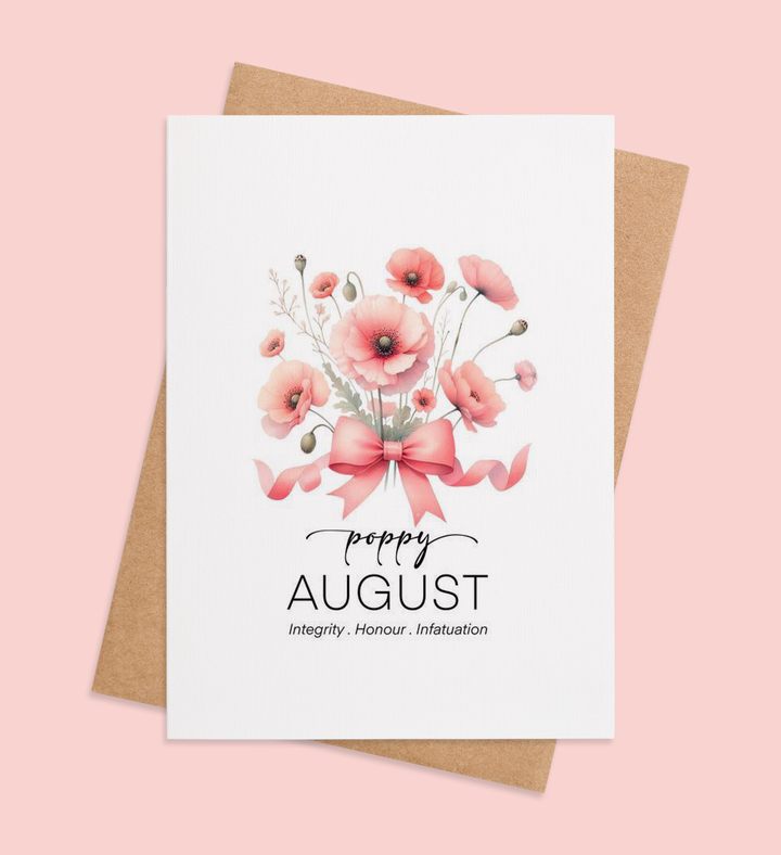 Blooming August: A Poppy's Tale 