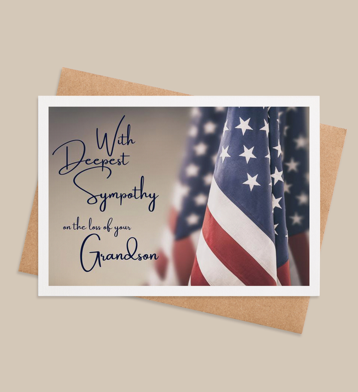 Stars of Sympathy Greeting Card Image