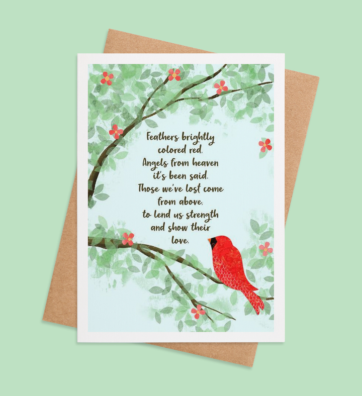 Cardinal's Whisper of Love Greeting Card