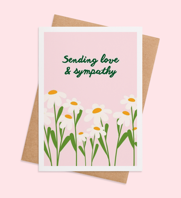 Daisies of Solace Greeting Card Image