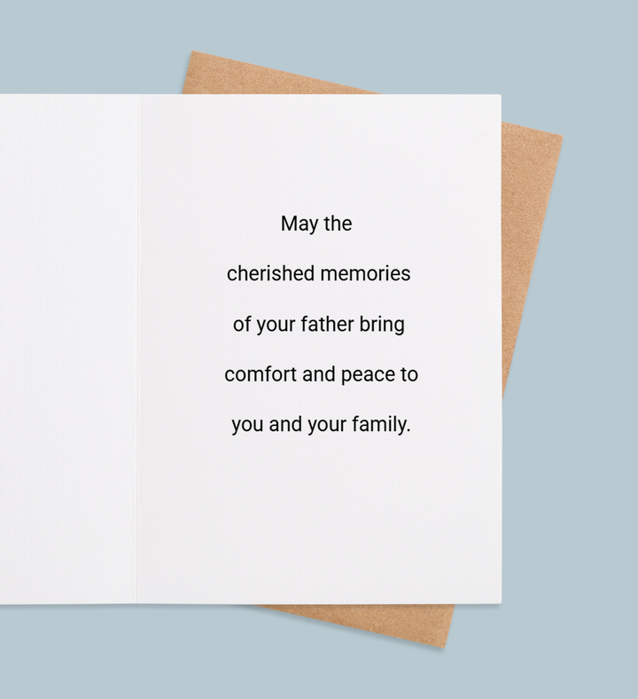 Starlit Prayers Greeting Card Inside Image