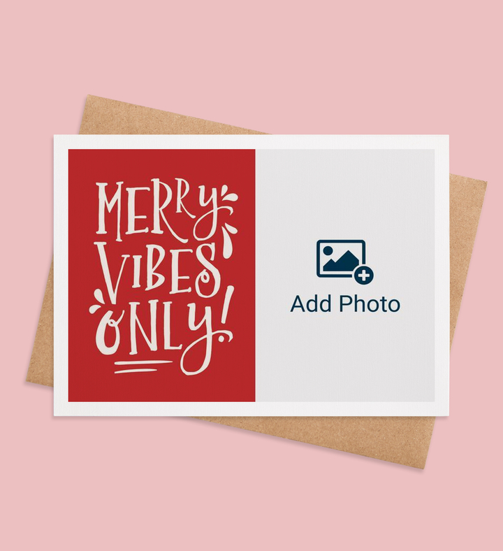 Festive Vibes Express Greeting Card