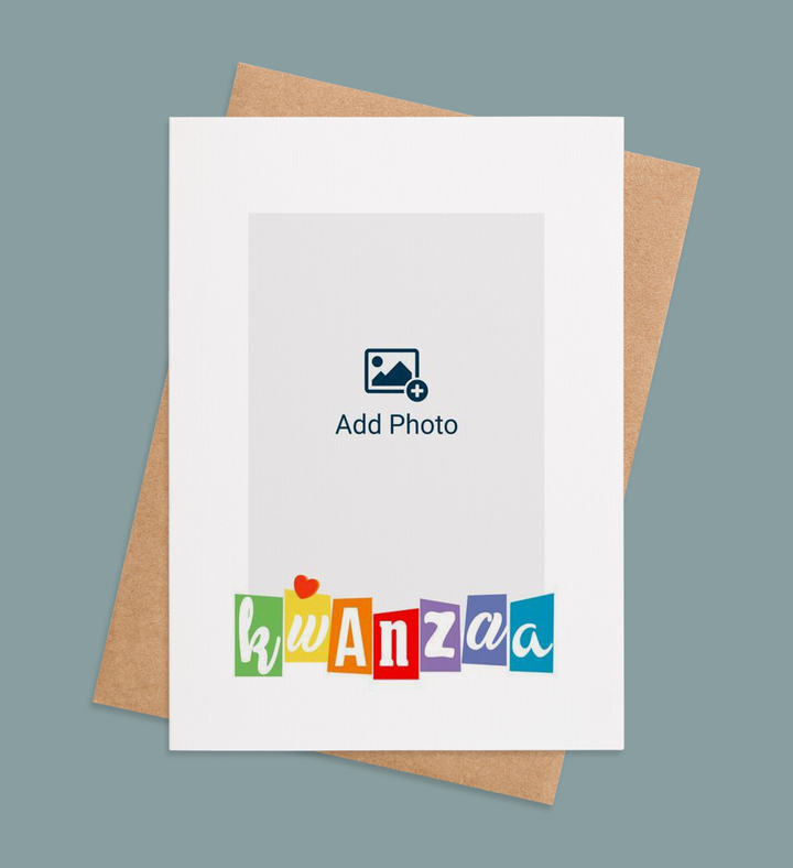 Vibrant Kwanzaa Greetings Greeting Card