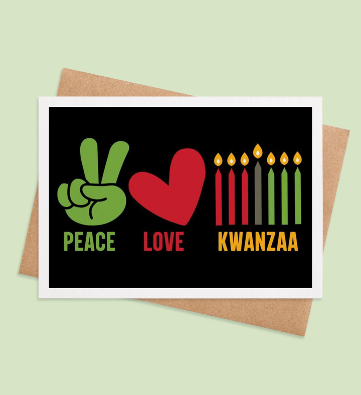 Harmony in Kwanzaa Greeting Card