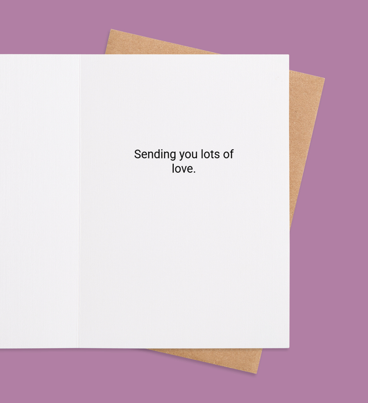 Plaid Heartstrings for Dad Inside Image