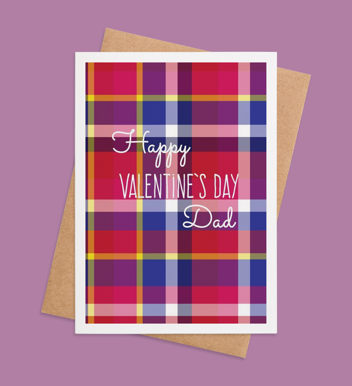 Plaid Heartstrings for Dad Image