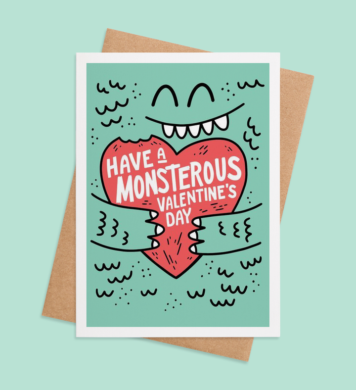 Monster Hug Valentine