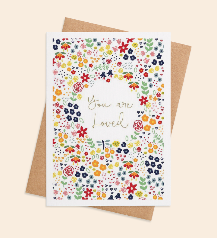 Floral Embrace of Love 